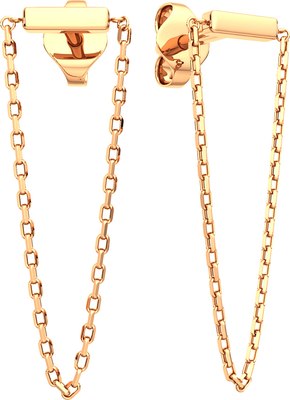 

Серьги из розового золота, 300283.9K.R