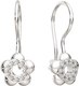 Серьги из серебра ZORKA 0310873 (с фианитами) - 