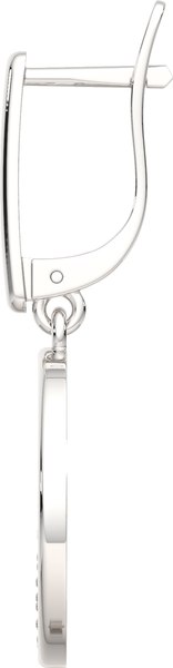 Серьги из серебра ZORKA 0310573 (с фианитами)