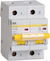 Выключатель автоматический IEK ВА47-100 2Р 100А 10 кА С / MVA40-2-100-C - 