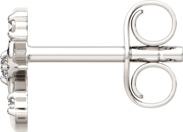 Серьги из серебра ZORKA 0310588 (с фианитами)