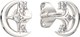 Серьги из серебра ZORKA 0310588 (с фианитами) - 