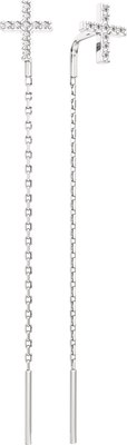 

Серьги из белого золота, 3D00362.14K.W