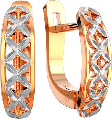 

Серьги из розового золота, 300115-9K