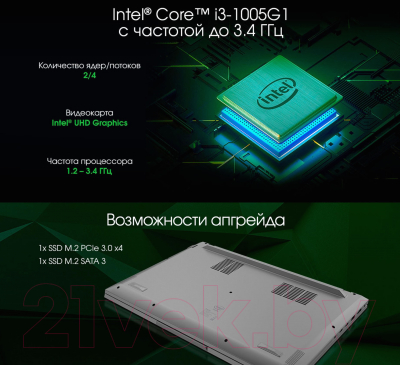 Ноутбук Digma Pro Fortis Core i3 (DN14P3-ADXW01)