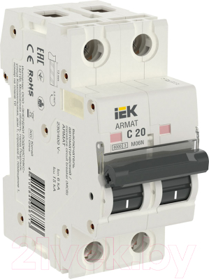 Выключатель автоматический IEK AR-M06N-2-C020