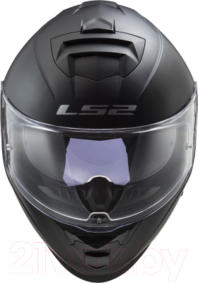 Мотошлем LS2 FF800 Storm II Solid (M, матовый черный)