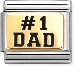 

Звено для браслета, №1 Dad 030166/39