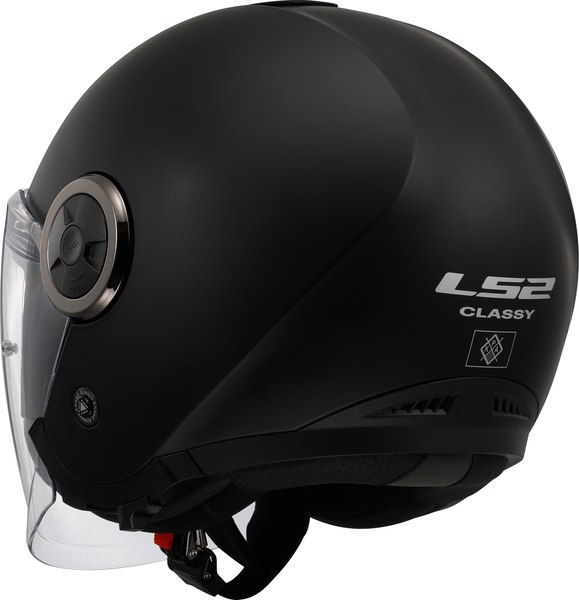 Мотошлем LS2 OF620 Classy Solid (M, матовый черный)