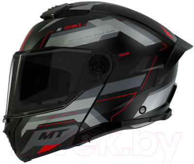 Мотошлем MT Helmets Atom 2 SV Bast D5 (M, матовый)