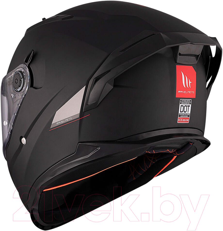 Мотошлем MT Helmets Braker SV Solid