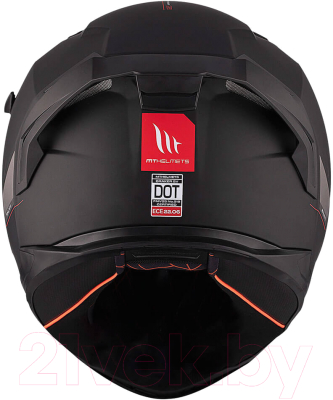 Изображение товара Мотошлем MT Helmets Braker SV Solid (XL, матовый черный)