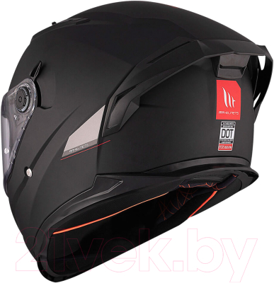 Изображение товара Мотошлем MT Helmets Braker SV Solid (XL, матовый черный)