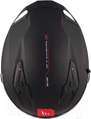 Изображение товара Мотошлем MT Helmets Braker SV Solid (XL, матовый черный)