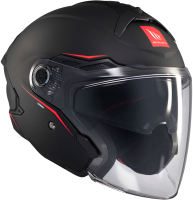 Мотошлем MT Helmets Cosmo SV Solid (L, матовый черный) - 