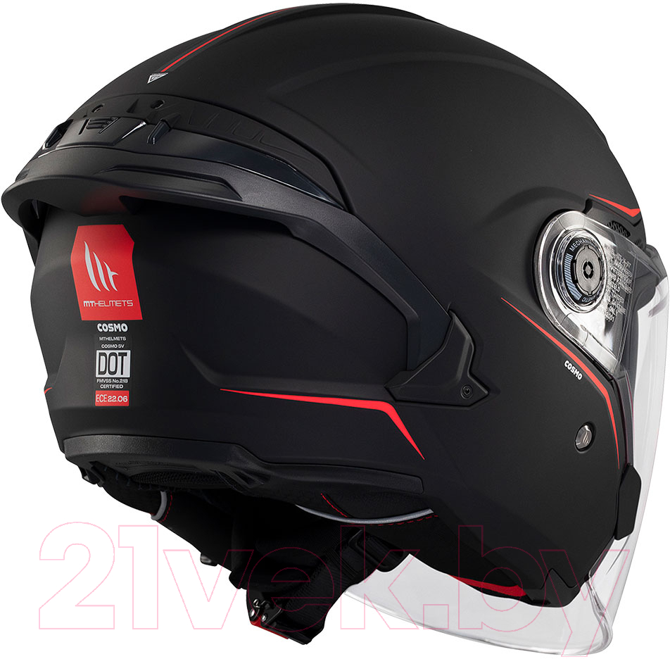 Мотошлем MT Helmets Cosmo SV Solid