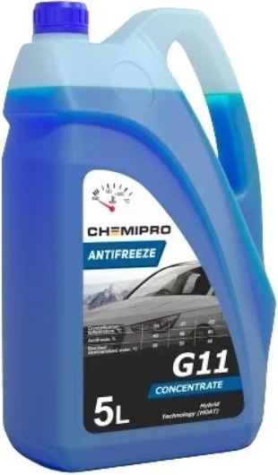 Антифриз Chemipro G11! Концентрат Hybrid OAT / CH144 (5л, синий)