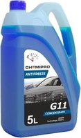 Антифриз Chemipro G11! Концентрат Hybrid OAT / CH144 (5л, синий) - 