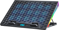 Подставка для ноутбука Evolution LCS-09 RGB с активным охлаждением - 