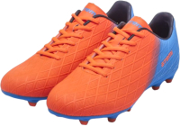 Бутсы футбольные Atemi Msr Kids SBA- 005 (р-р 34, оранжевый/голубой) - 