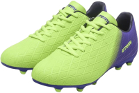 Бутсы футбольные Atemi Msr SBA-005 (ярко-салатовый/фиолетовый, р-р 46) - 