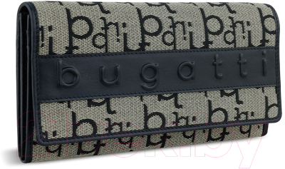 Портмоне Bugatti Elea / 49435101 (бежевый/черный)