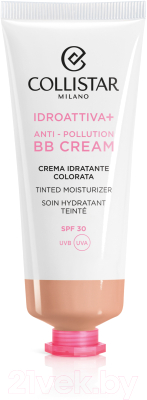 BB-крем Collistar Idroattiva+ Anti-Pollution SPF 30 тон 2 Medium