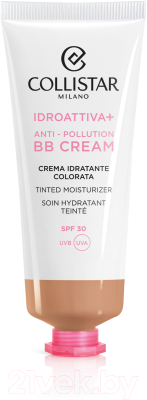 BB-крем Collistar Idroattiva+ Anti-Pollution SPF 30 тон 3 Deep (50мл)