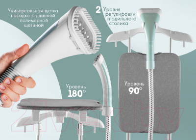 Отпариватель Endever Odyssey Q-14 (зеленый/белый)