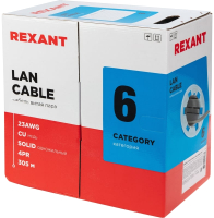 Кабель Rexant U/UTP CAT 6 ZH нг(А)-HF / 01-0067 - 