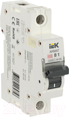 Выключатель автоматический IEK AR-M10N-1-B001