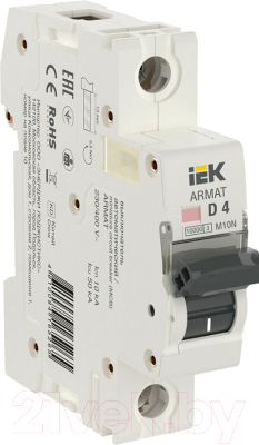Выключатель автоматический IEK AR-M10N-1-D004