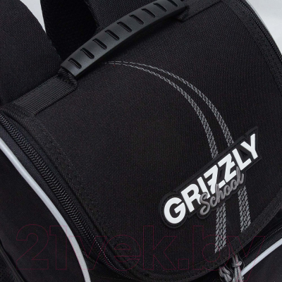 Школьный рюкзак Grizzly RAm-485-8 (черный)