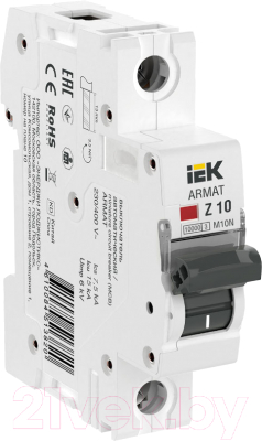 Выключатель автоматический IEK AR-M10N-1-Z010
