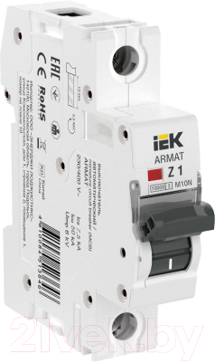 Выключатель автоматический IEK AR-M10N-1-Z001
