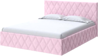 Каркас кровати Proson Fresco Casa 140x200   (жемчужно-розовый) - 