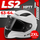 Мотошлем LS2 FF353 Rapid 2 Solid (XXL, глянцевый белый) - 