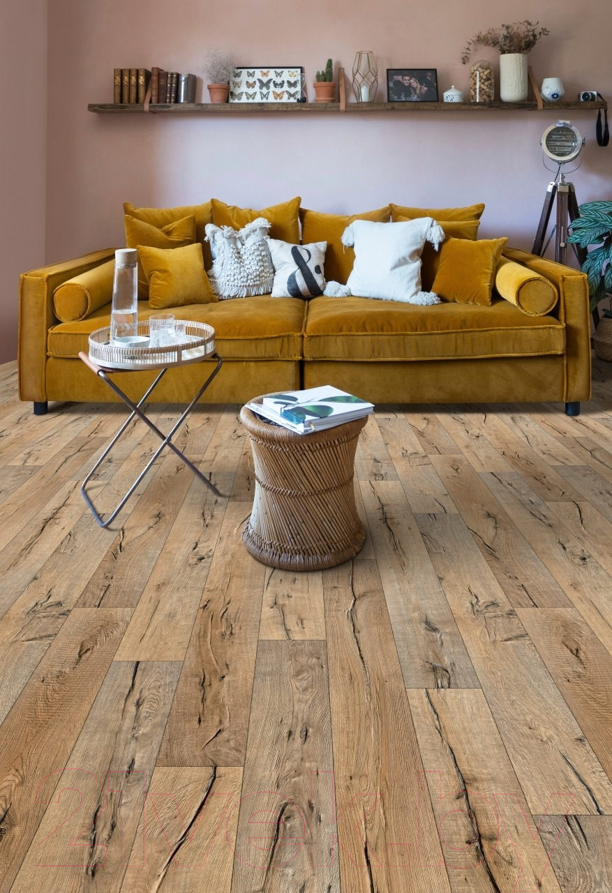 Линолеум IVC Texart Hunter Oak 542 (2.5x5м) — фото 3