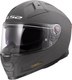 Мотошлем LS2 FF811 Vector II Solid (L, черный матовый) - 