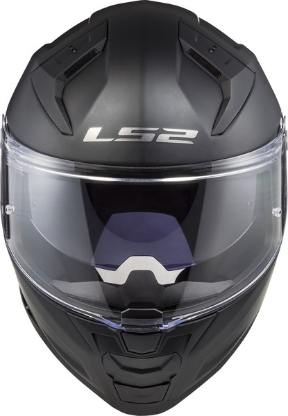Мотошлем LS2 FF811 Vector II Solid (XL, черный матовый)