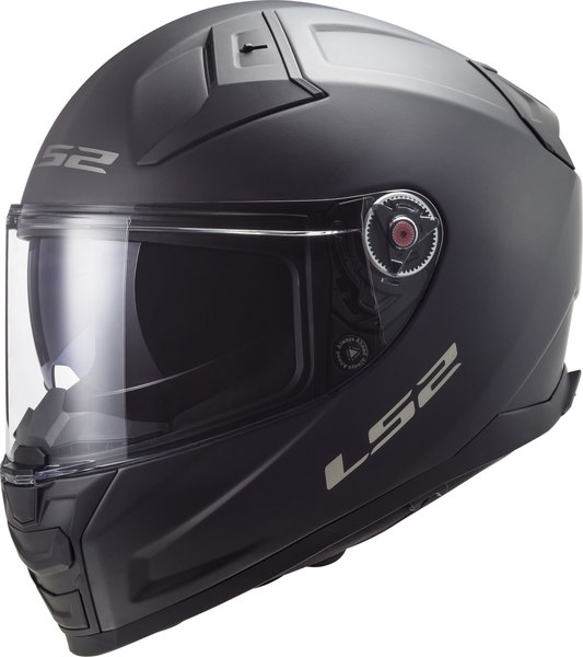 Мотошлем LS2 FF811 Vector II Solid (XL, черный матовый)