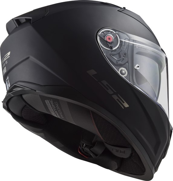 Мотошлем LS2 FF811 Vector II Solid (XL, черный матовый)