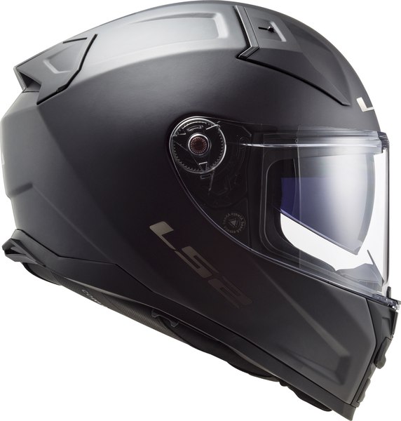 Мотошлем LS2 FF811 Vector II Solid (XL, черный матовый)