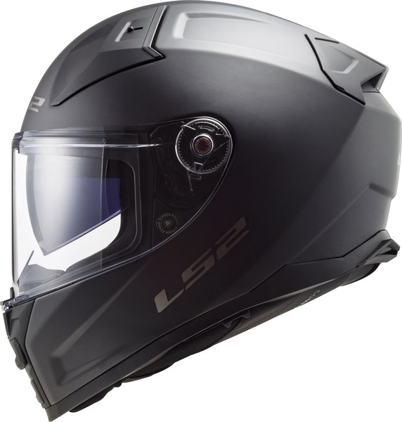 Мотошлем LS2 FF811 Vector II Solid (XL, черный матовый)