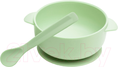 Набор посуды для кормления Beola baby HSB-04 (зеленый)