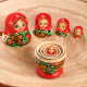 Миниатюра изображения товара Матрешка сувенирная Sima-Land Божья коровка. Красный платок / 3440243