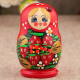 Миниатюра изображения товара Матрешка сувенирная Sima-Land Божья коровка. Красный платок / 3440243