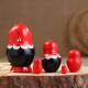 Миниатюра изображения товара Матрешка сувенирная Sima-Land Божья коровка. Красный платок / 3440243