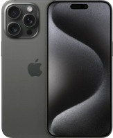 Смартфон Apple iPhone 15 Pro 128GB / 2AMTUV3 восстановленный Breezy Грейд A (черный титан) - 