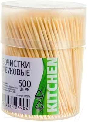 Изображение товара Зубочистки Рыжий кот TP-500 (500шт)